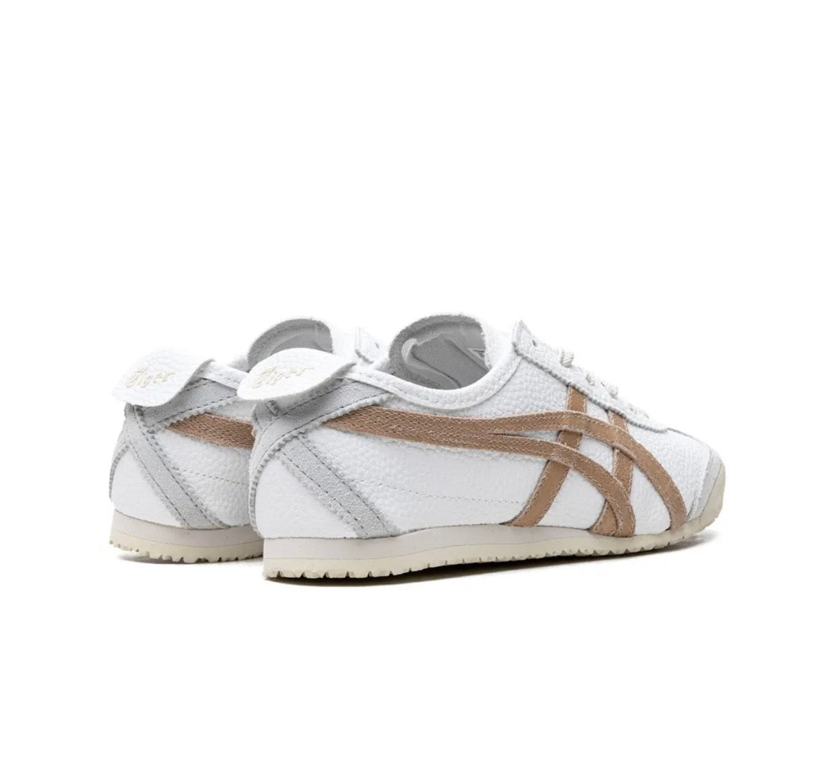 Onitsuka Tiger Mexico white brown high-performance athletic footwear Brown