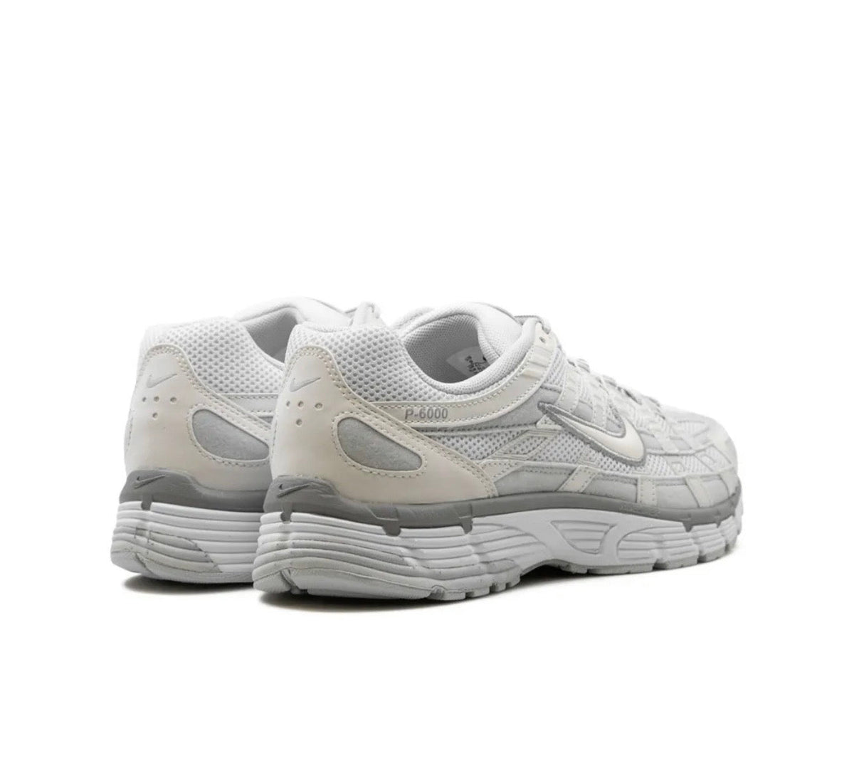 Nike P6000 White Grey - high-performance athletic footwear in White with advanced cushioning