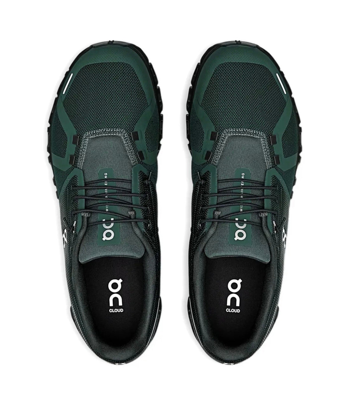 On cloud 5.0 dark green - high-performance athletic footwear in Green with advanced cushioning
