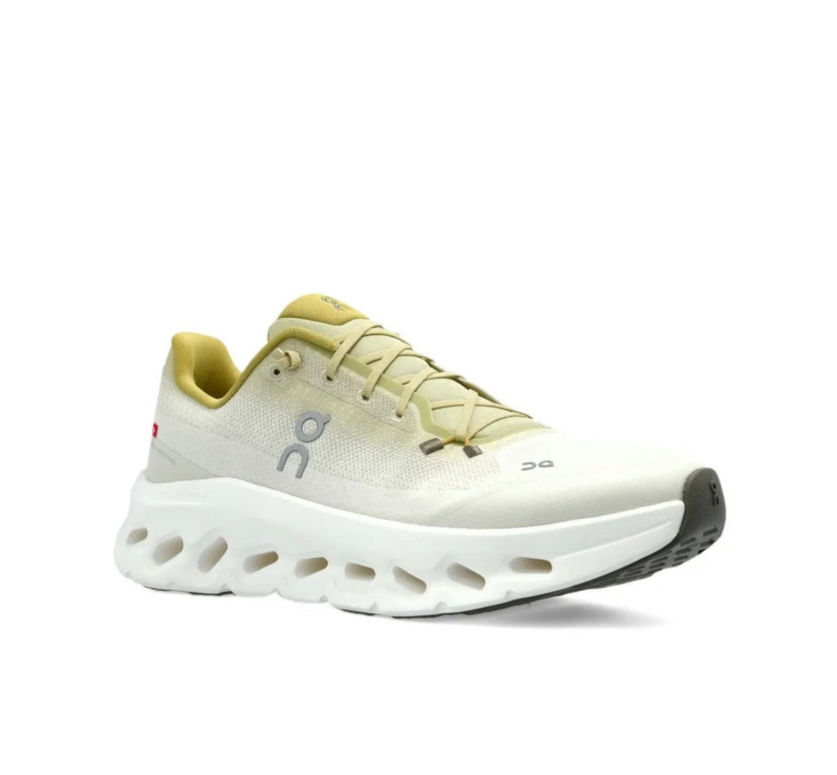 On Cloudtilt white yellow - high-performance athletic footwear in White with advanced cushioning