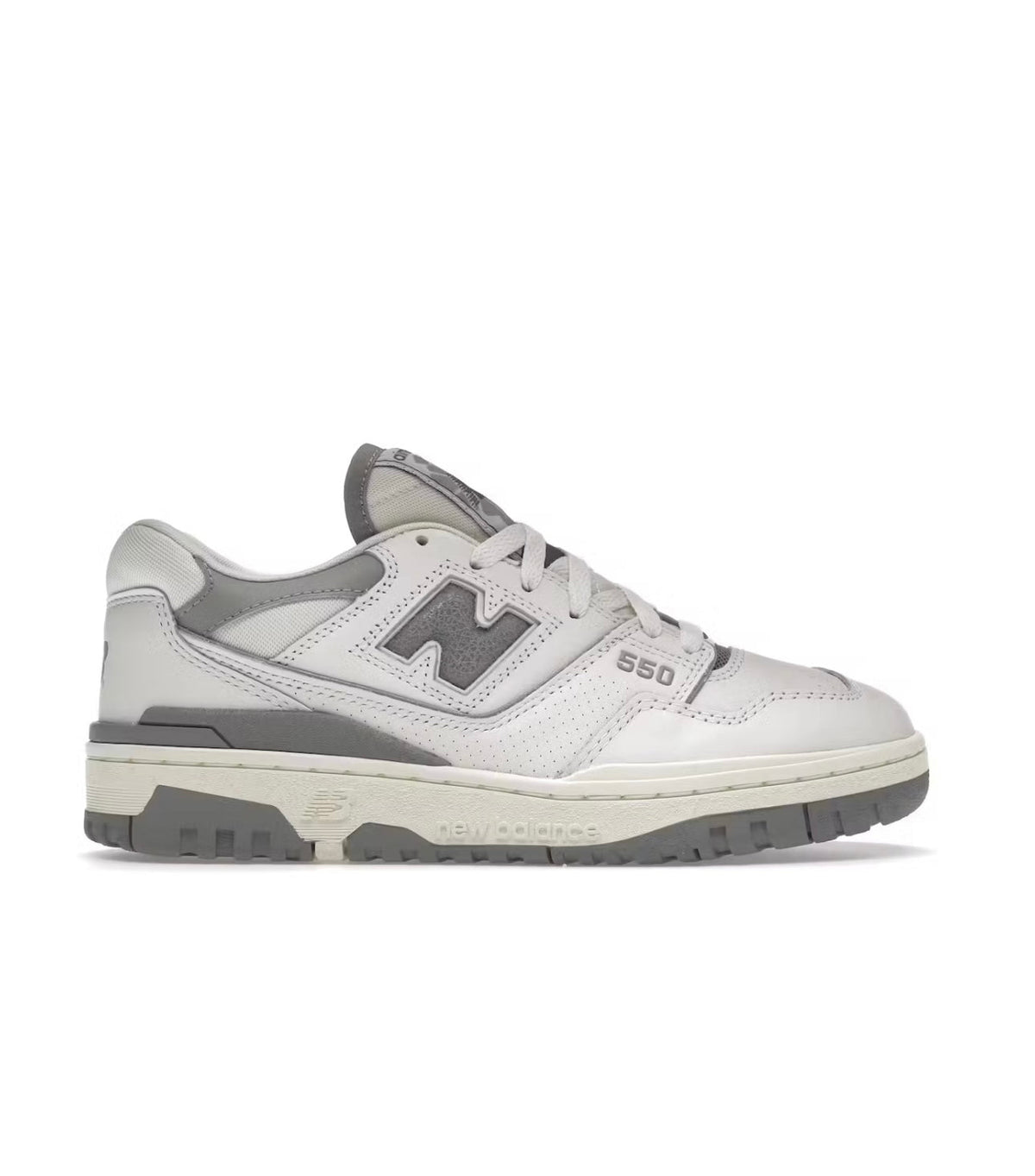 New Balance 550 white grey - high-performance athletic footwear in White with advanced cushioning