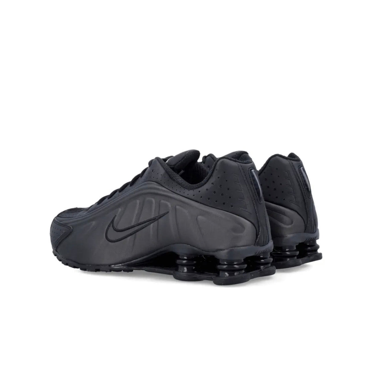 Nike Shox R4 Grey Black - high-performance athletic footwear in Black with advanced cushioning