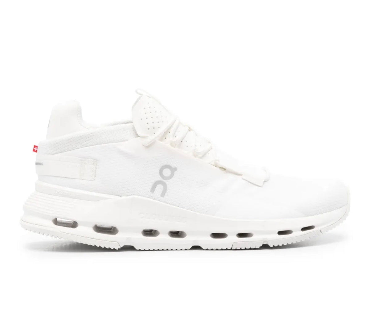 On Cloudnova White - high-performance athletic footwear in White with advanced cushioning