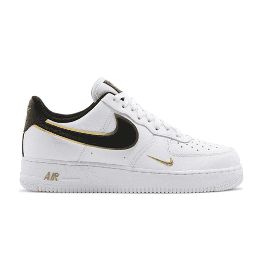 Air Force 1 White Metallic Gold - high-performance athletic footwear in White with advanced cushioning