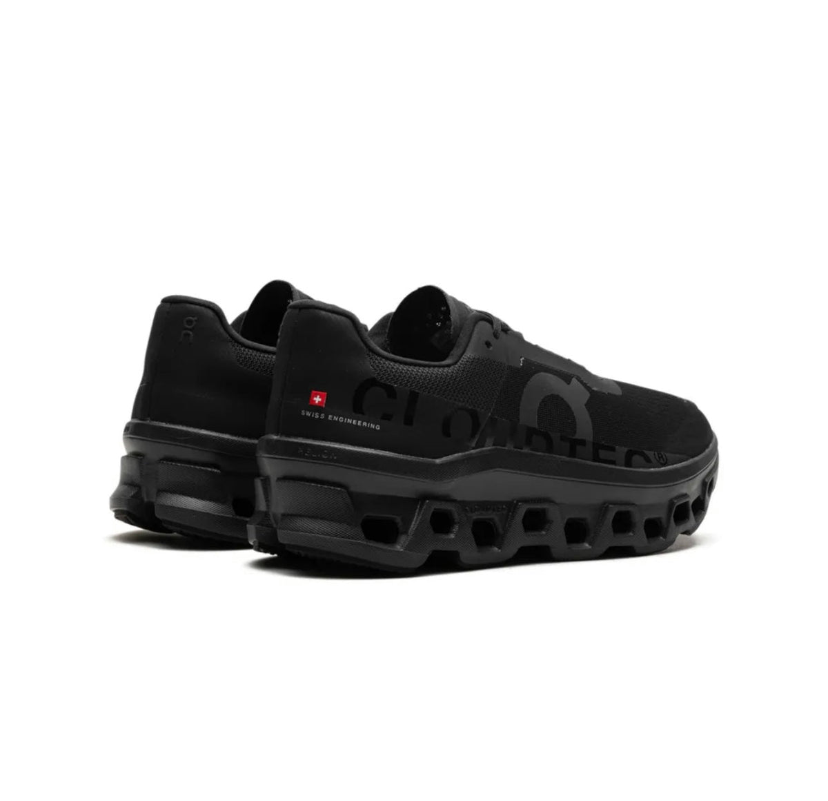 On Cloud Triple Black - high-performance athletic footwear in Black with advanced cushioning