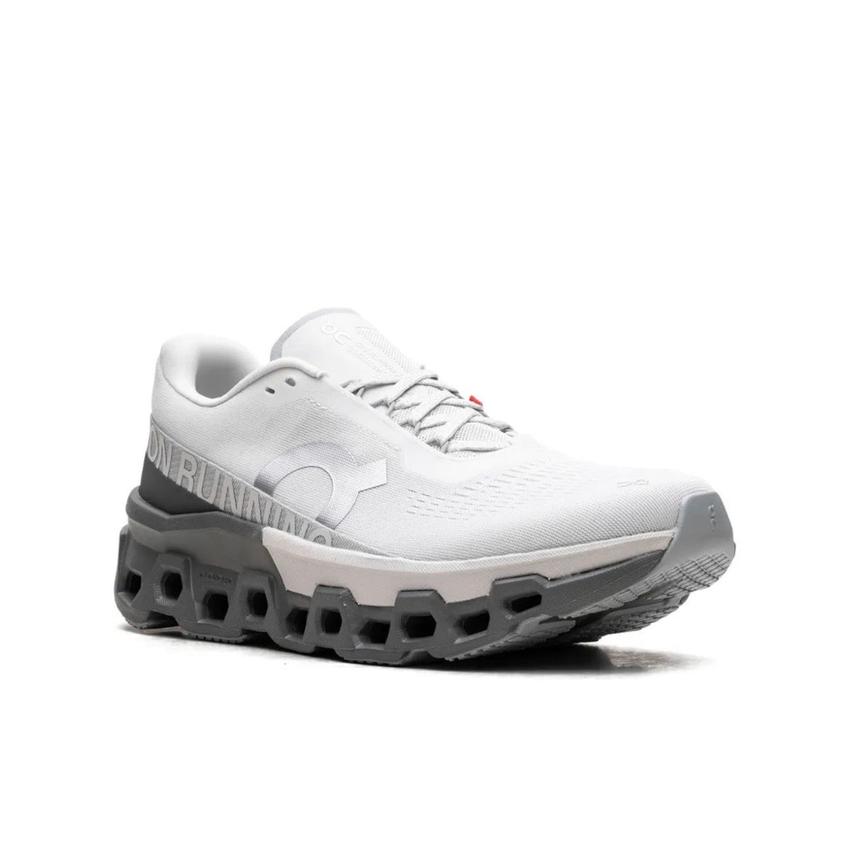 On Cloudmonster grey - high-performance athletic footwear in Grey with advanced cushioning