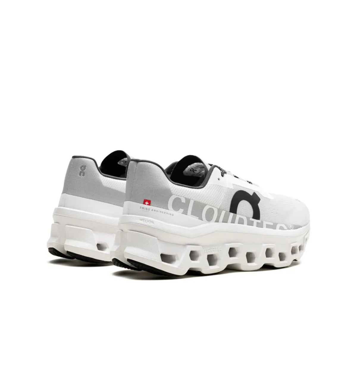 On Cloud White Black - high-performance athletic footwear in Black with advanced cushioning