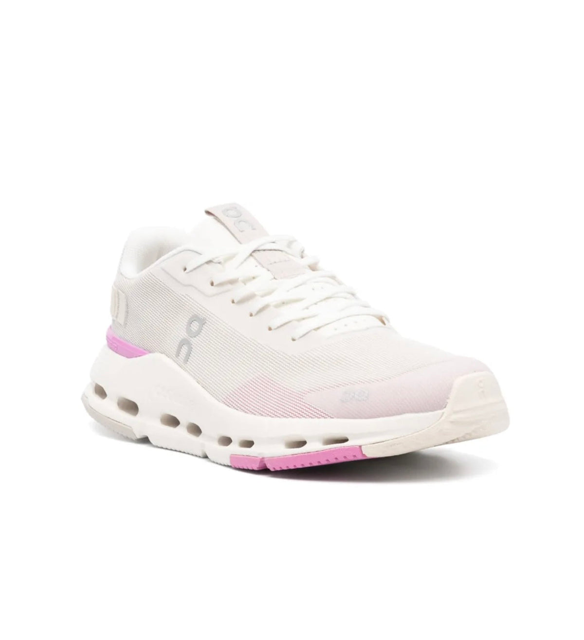 On Cloud White Pink - high-performance athletic footwear in White with advanced cushioning