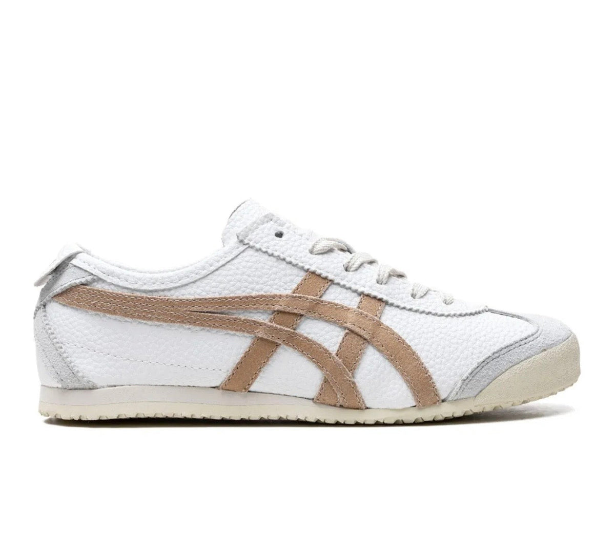 Onitsuka Tiger Mexico white brown high-performance athletic footwear Brown