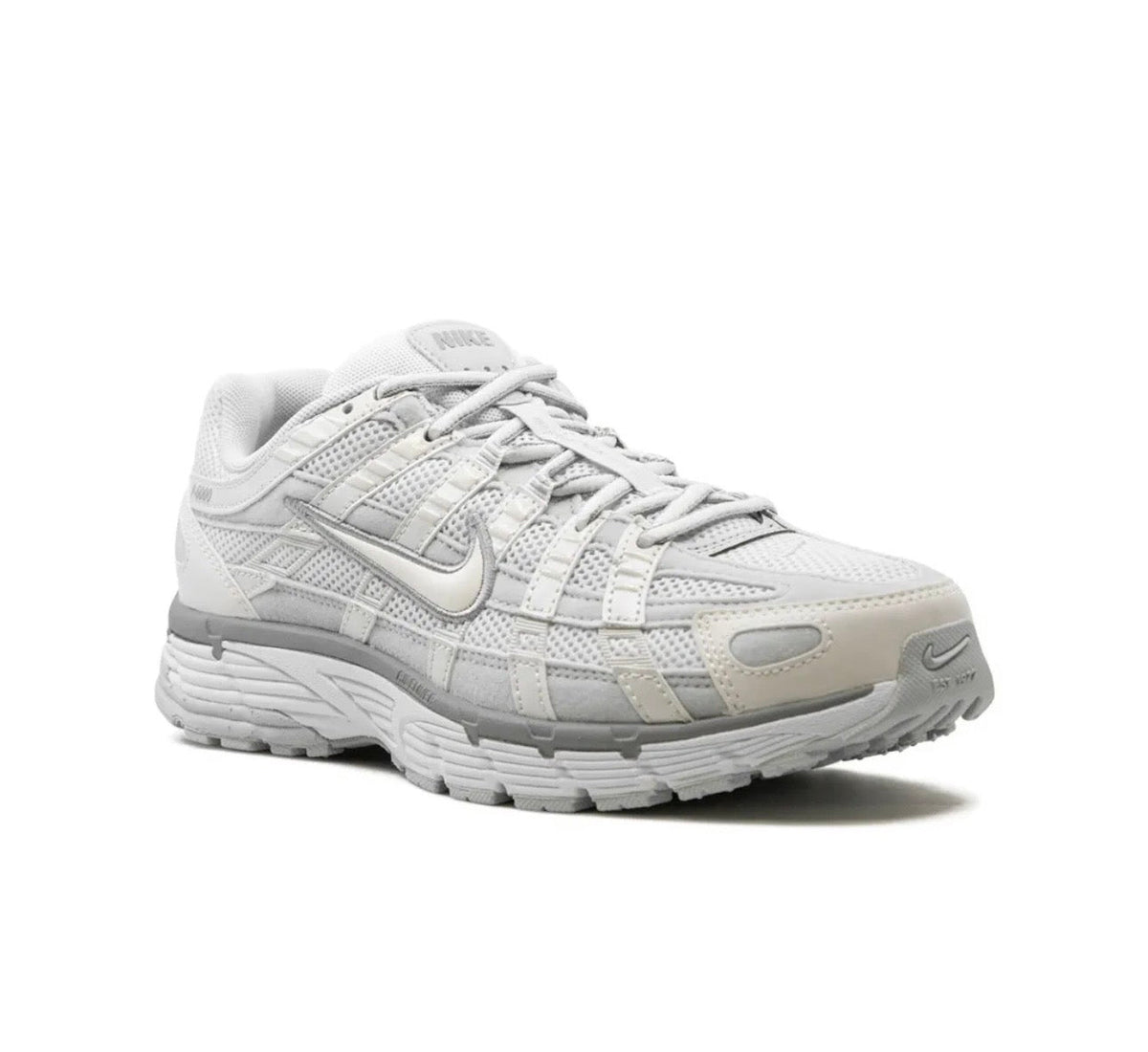 Nike P6000 White Grey - high-performance athletic footwear in White with advanced cushioning