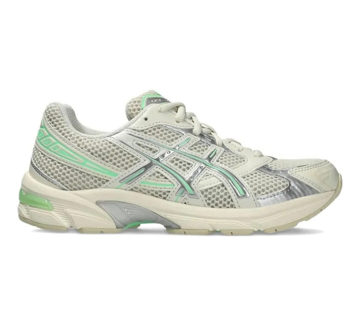ASICS Gel 1130 silver light green - high-performance athletic footwear in Green with advanced cushioning