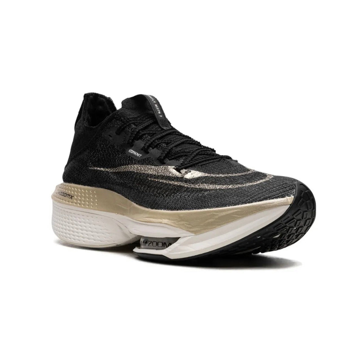 Nike ZOOMX Vaporfly black gold - high-performance athletic footwear in Black with advanced cushioning