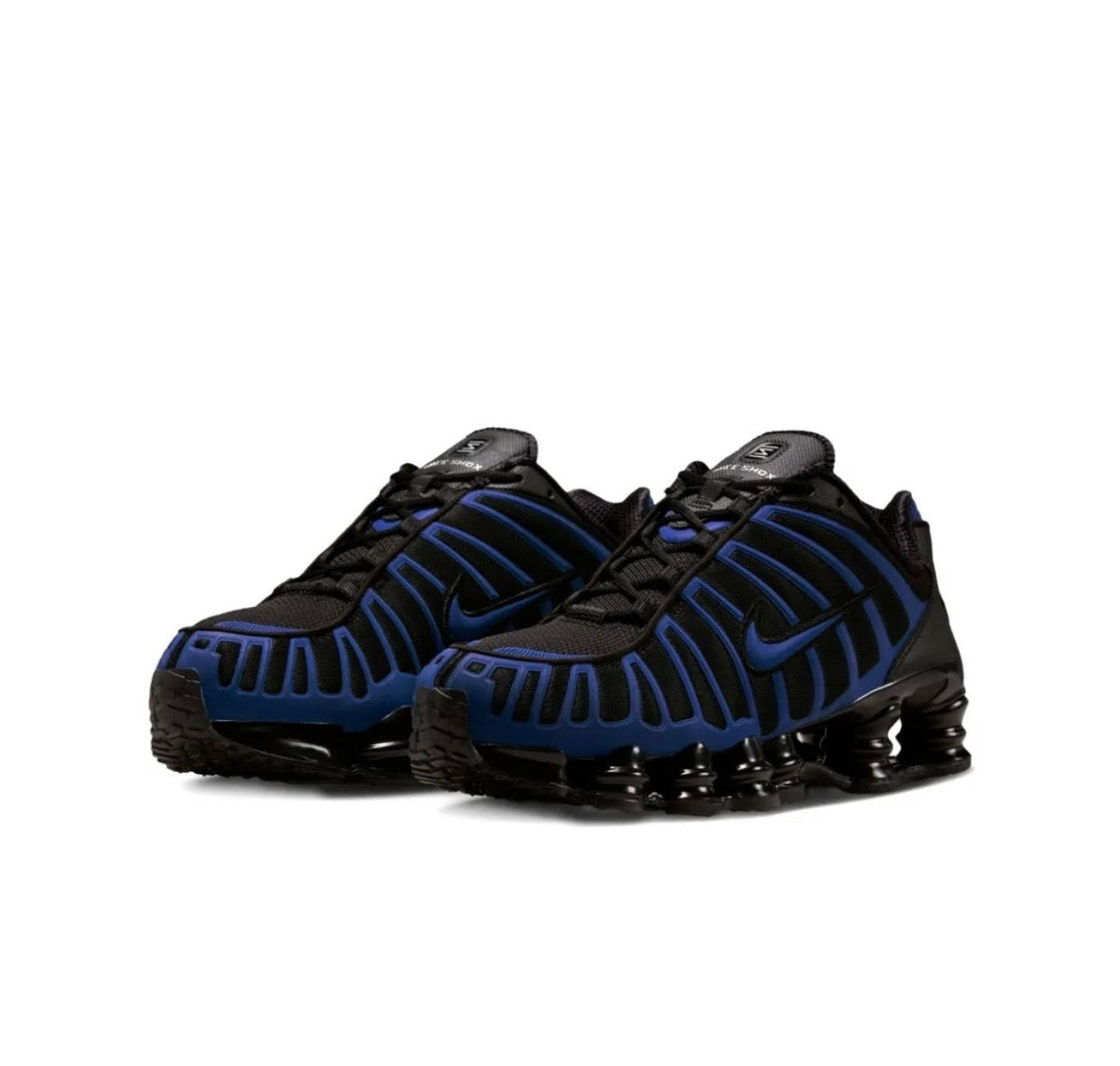 Nike Shox Black Blue - high-performance athletic footwear in Black with advanced cushioning