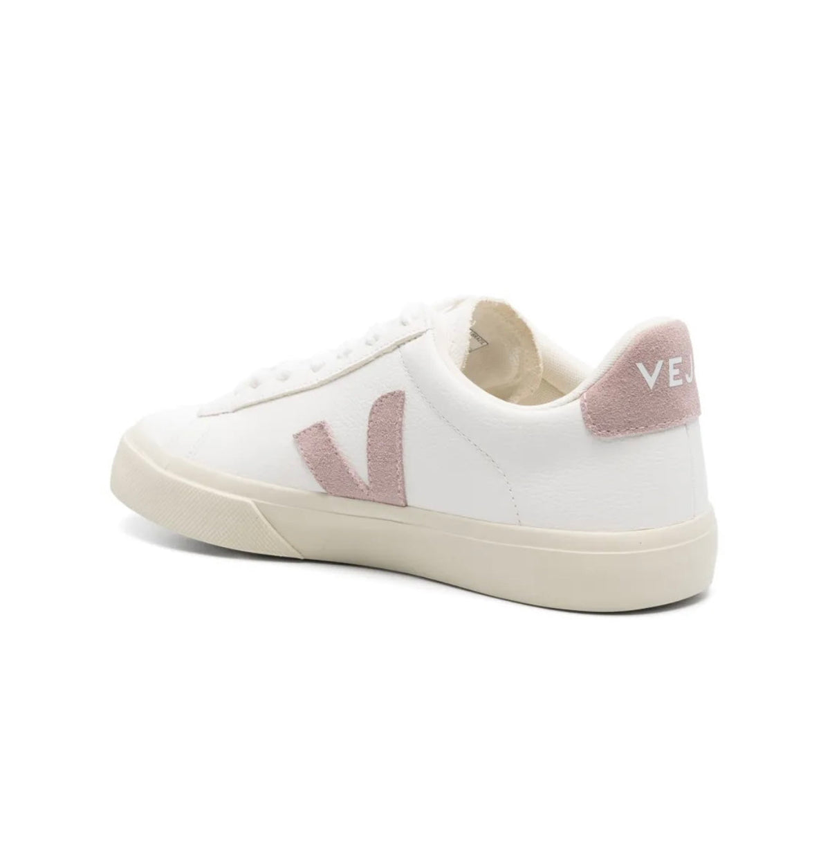 Veja White Light Pink high-performance athletic footwear Pink