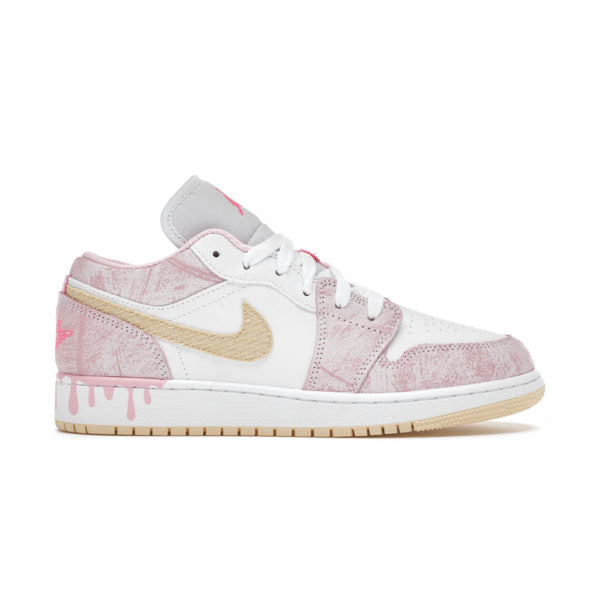 Air Jordan 1 Low Paint Drip - high-performance athletic footwear with advanced cushioning