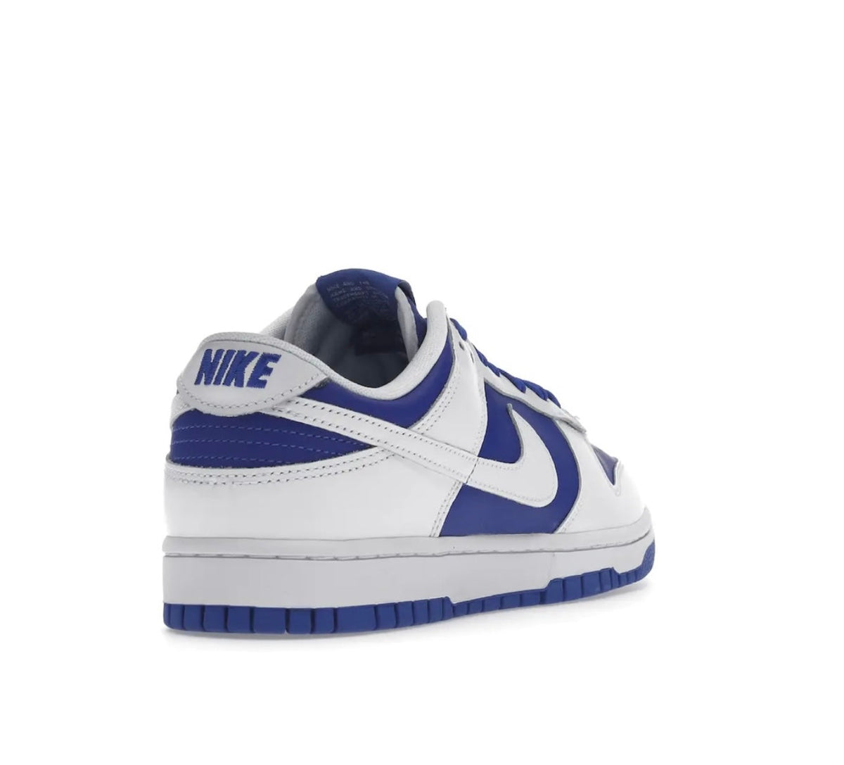 Nike Dunk Low Racer Blue White - high-performance athletic footwear in White with advanced cushioning