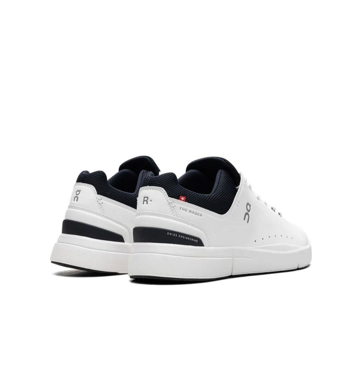 On Cloud Sneakers White Black - high-performance athletic footwear in Black with advanced cushioning