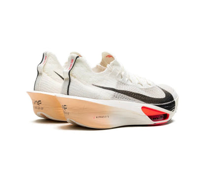 Nike ZOOMX Vaporfly white black peach - high-performance athletic footwear in Black with advanced cushioning