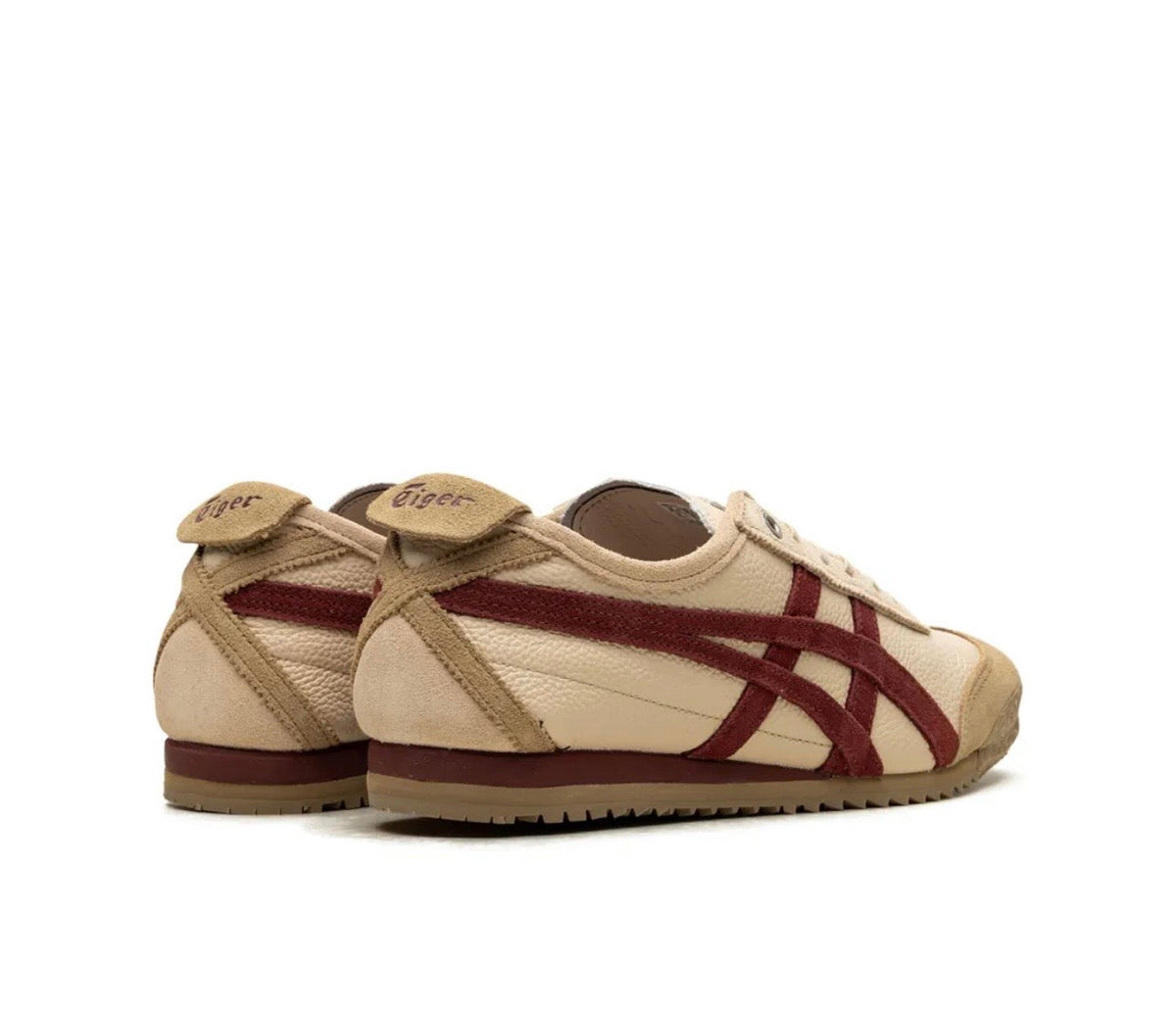 Onitsuka Tiger Mexico burgundy - high-performance athletic footwear with advanced cushioning