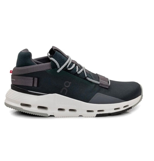 On Cloudnova Black - high-performance athletic footwear in Black with advanced cushioning