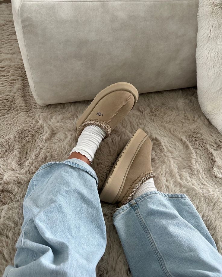 Ugg Tazz Platform Slippers - high-performance athletic footwear with advanced cushioning