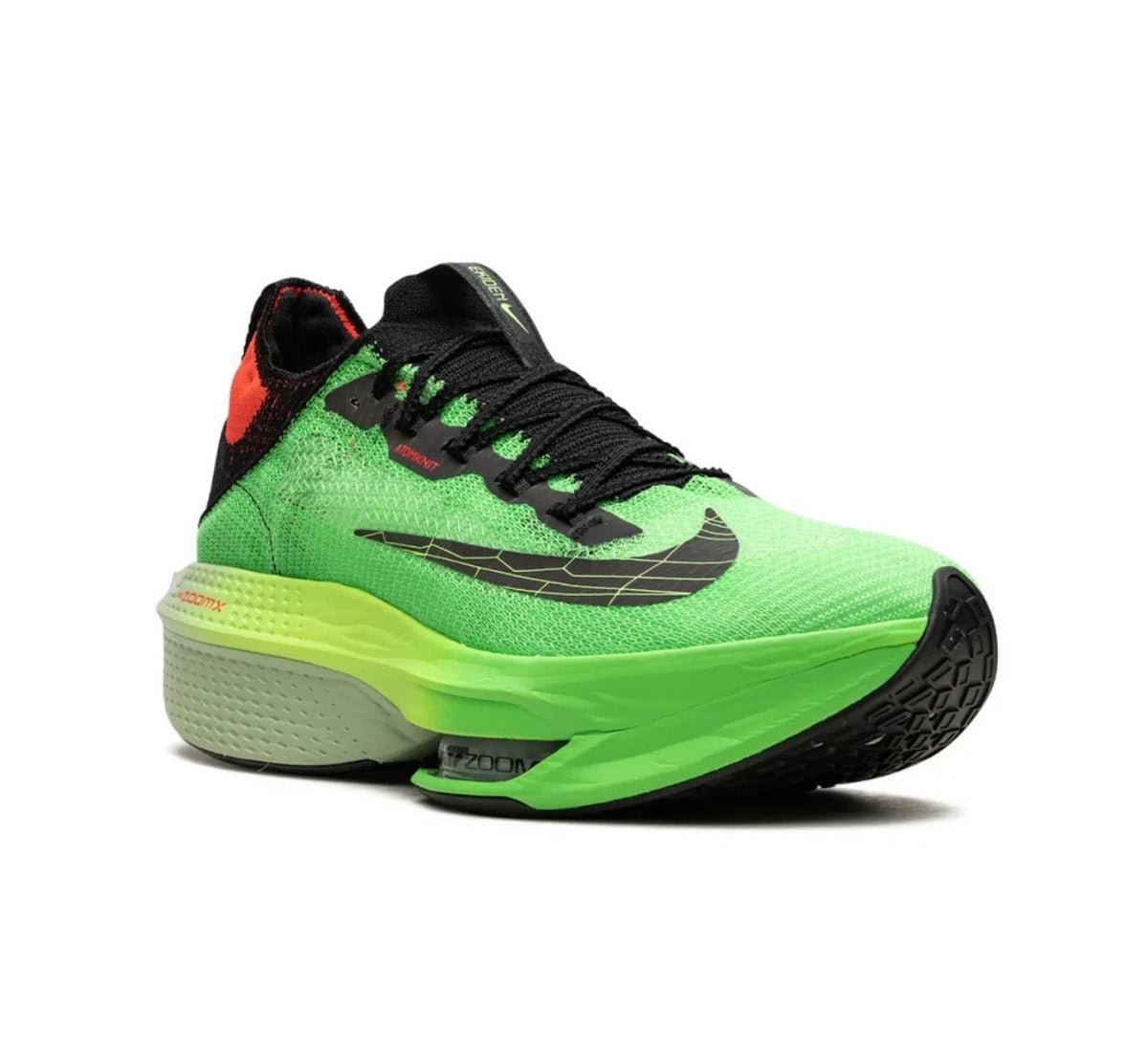 Nike ZOOMX VAPORFLY green - high-performance athletic footwear in Green with advanced cushioning