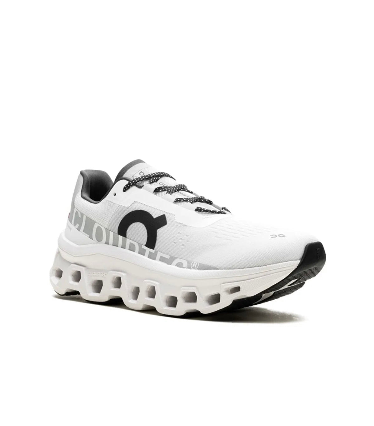 On Cloud White Black - high-performance athletic footwear in Black with advanced cushioning