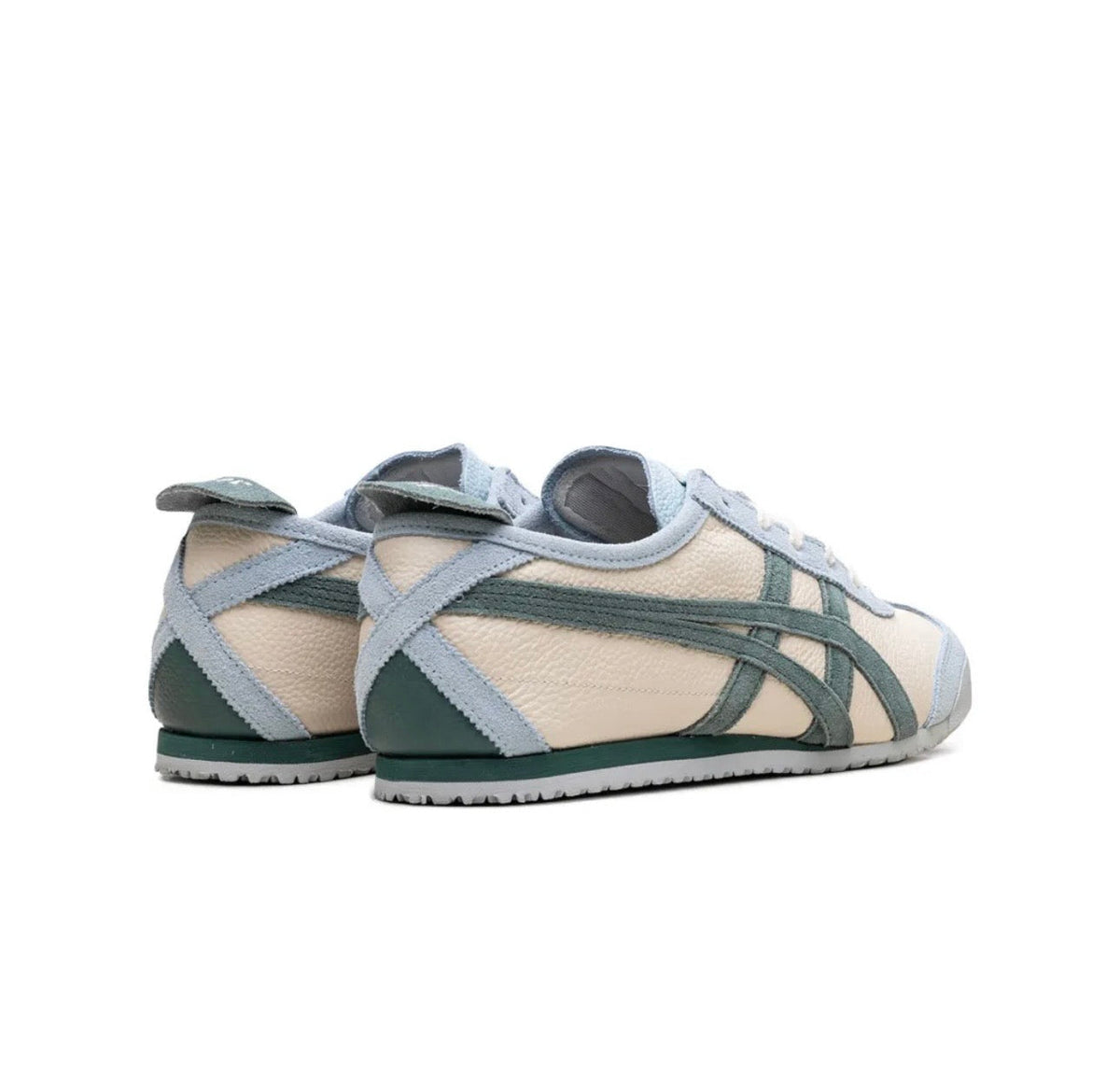 Onitsuka Tiger Mexico cream blue green - high-performance athletic footwear in Blue with advanced cushioning
