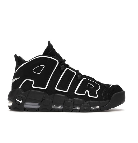 Nike Uptempo Black White high-performance athletic footwear Black
