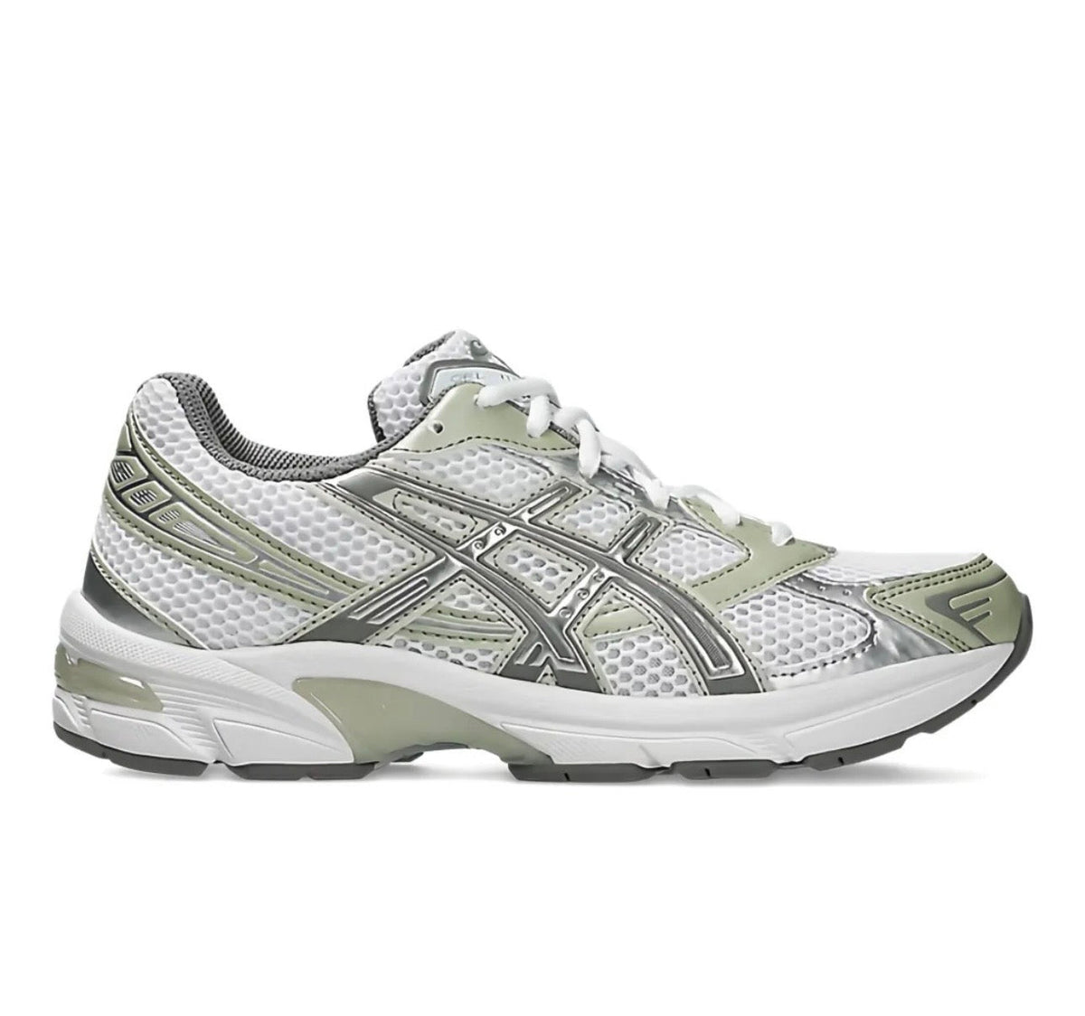 ASICS Gel 1130 silver light green - high-performance athletic footwear in Green with advanced cushioning
