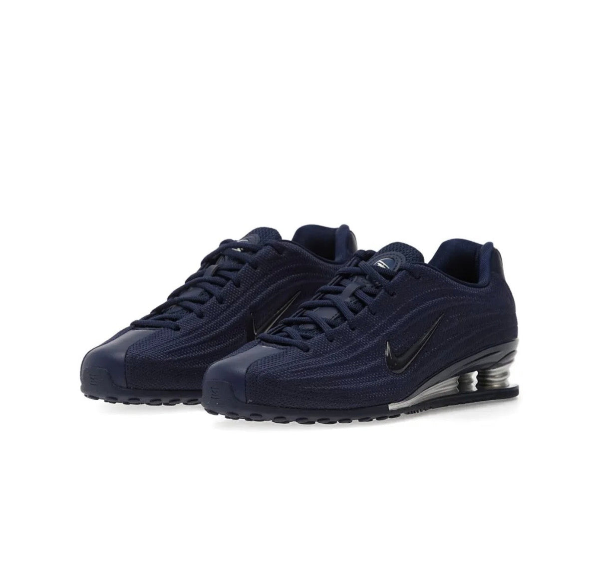 Nike Shox Z Navy Blue - high-performance athletic footwear in Blue with advanced cushioning