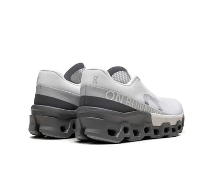 On Cloudmonster grey - high-performance athletic footwear in Grey with advanced cushioning