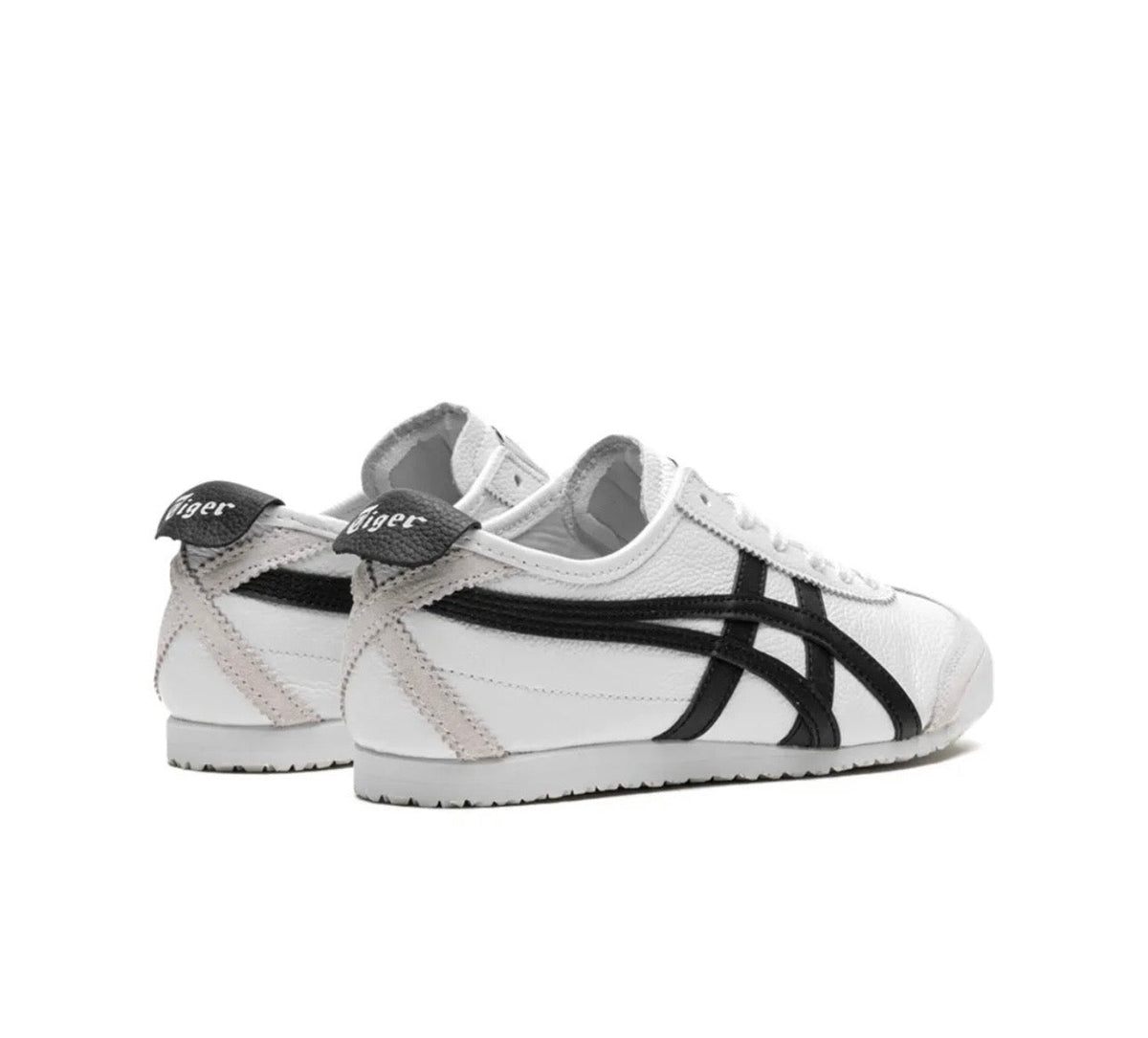 Onitsuka Tiger Mexico white black high-performance athletic footwear Black