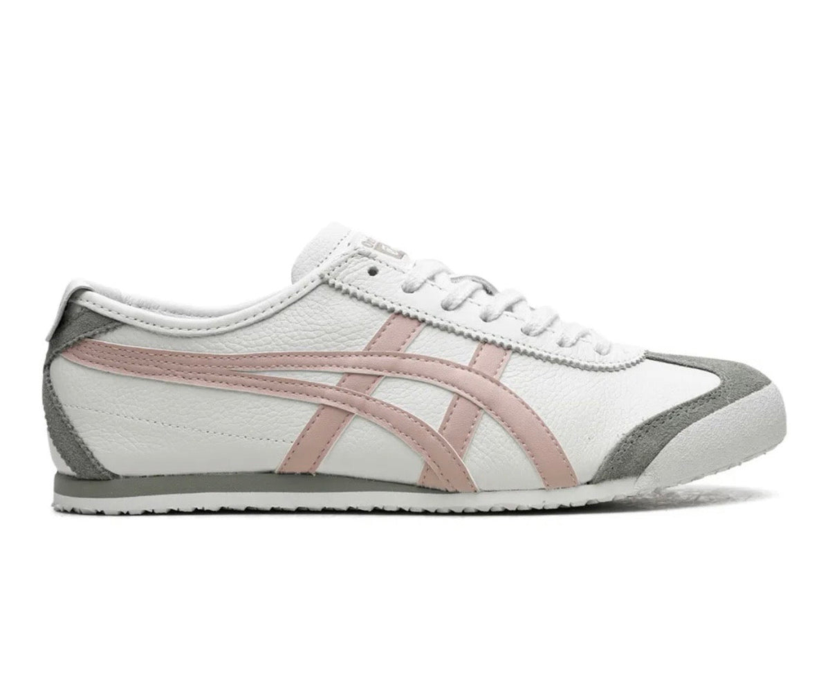 Onitsuka Tiger Mexico white pink grey high-performance athletic footwear Pink