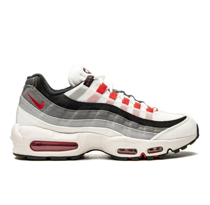 Nike air Vapormax 95?white grey red - high-performance athletic footwear in White with advanced cushioning