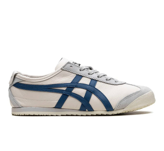 Onitsuka Tiger Mexico white navy high-performance athletic footwear Navy