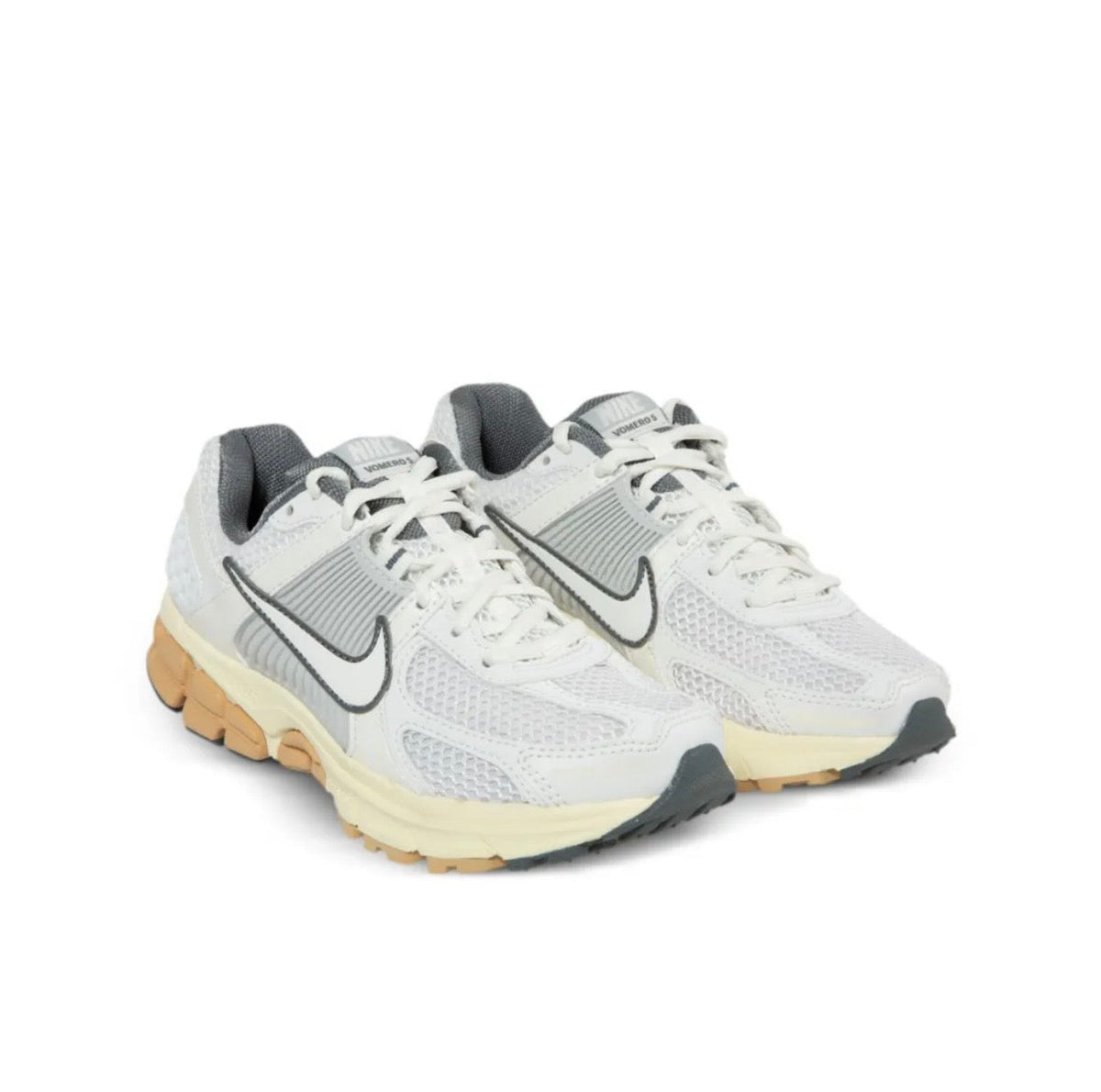 Nike Zoom Vomero 5 grey beige - high-performance athletic footwear in Grey with advanced cushioning