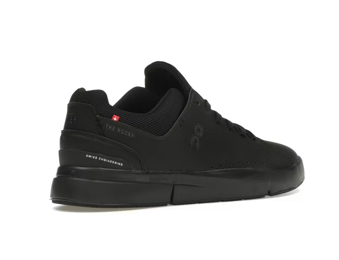 On The Roger Triple Black - high-performance athletic footwear in Black with advanced cushioning