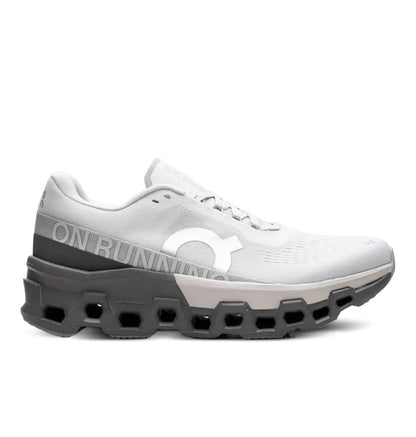 On Cloudmonster grey - high-performance athletic footwear in Grey with advanced cushioning