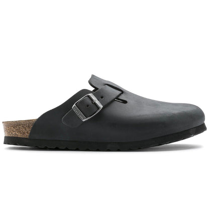 Birkenstock Boston leather oiled black