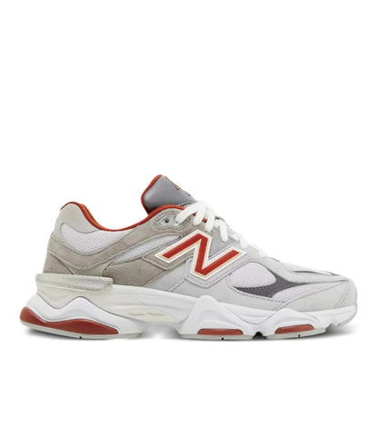 New Balance 9060 Grey Red - high-performance athletic footwear in Red with advanced cushioning