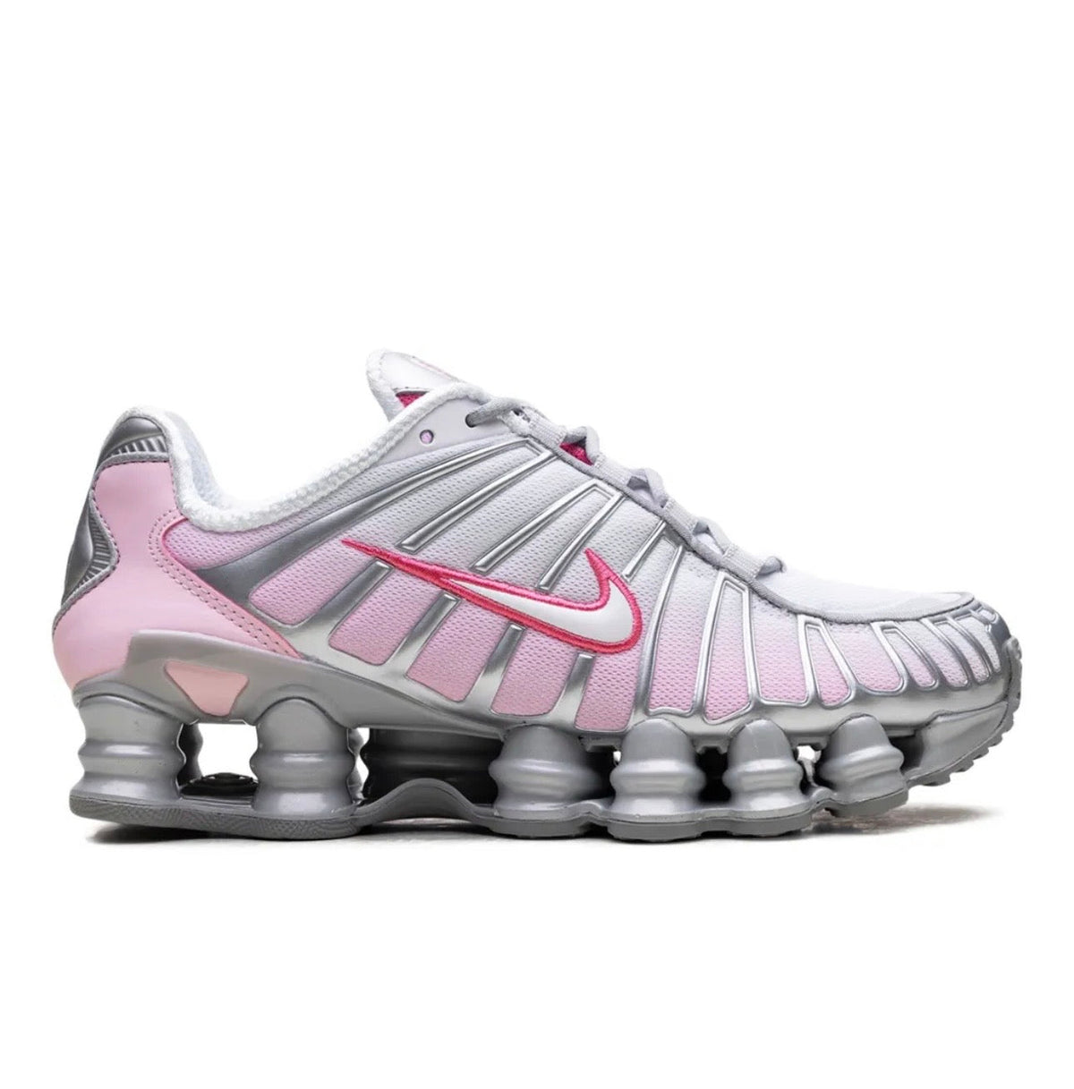 Nike Shox Silver Pink - high-performance athletic footwear in Pink with advanced cushioning