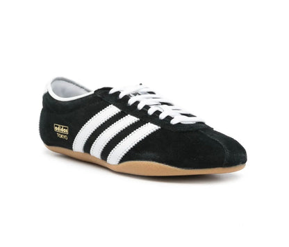 Adidas Tokyo suede black white
