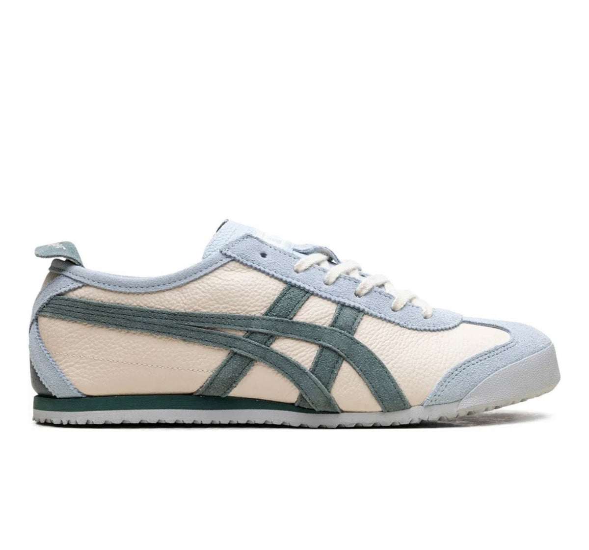Onitsuka Tiger Mexico cream blue green - high-performance athletic footwear in Blue with advanced cushioning