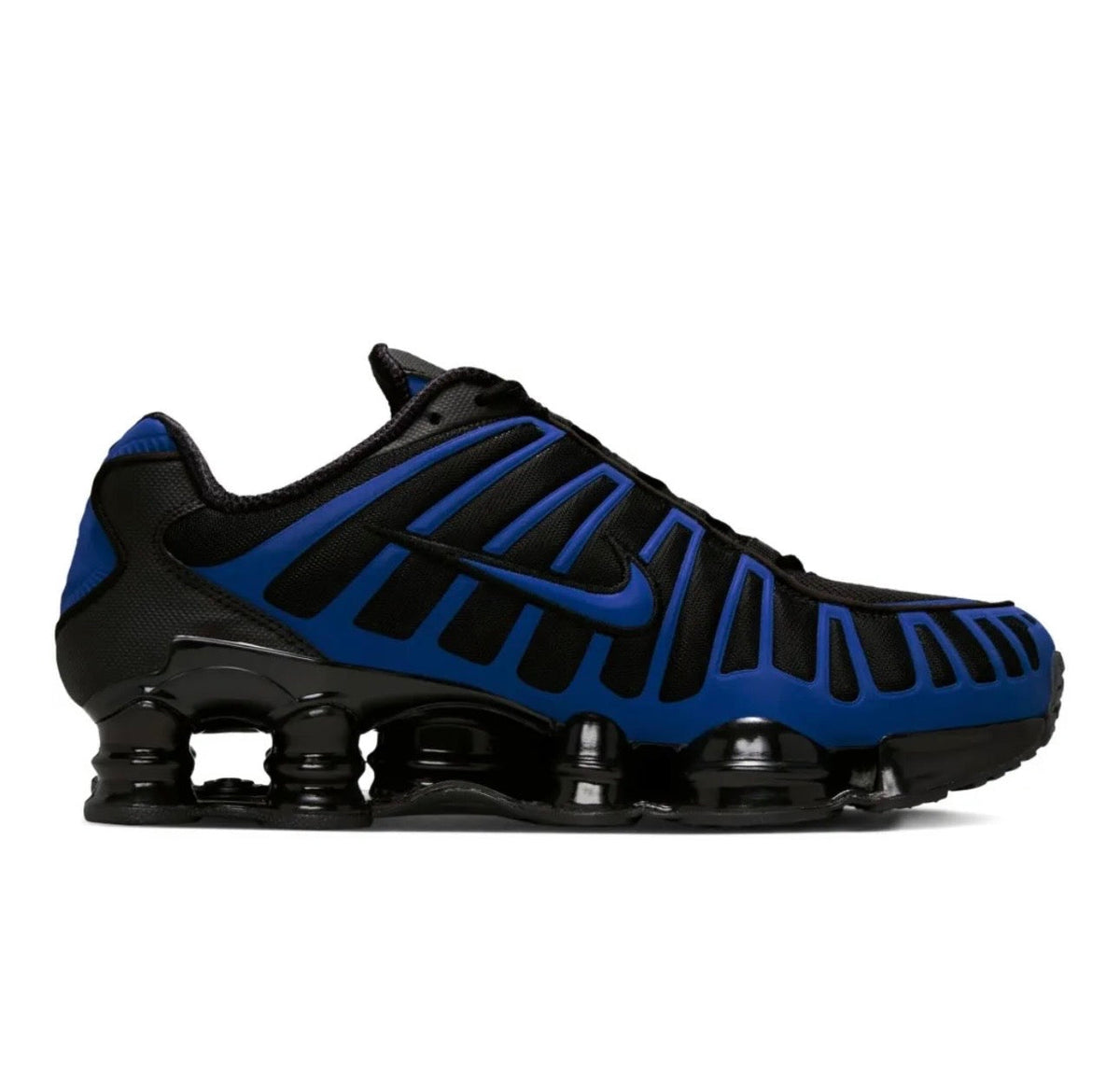 Nike Shox Black Blue - high-performance athletic footwear in Black with advanced cushioning