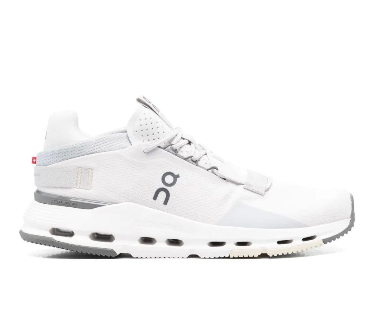 On Cloudnova White - high-performance athletic footwear in White with advanced cushioning