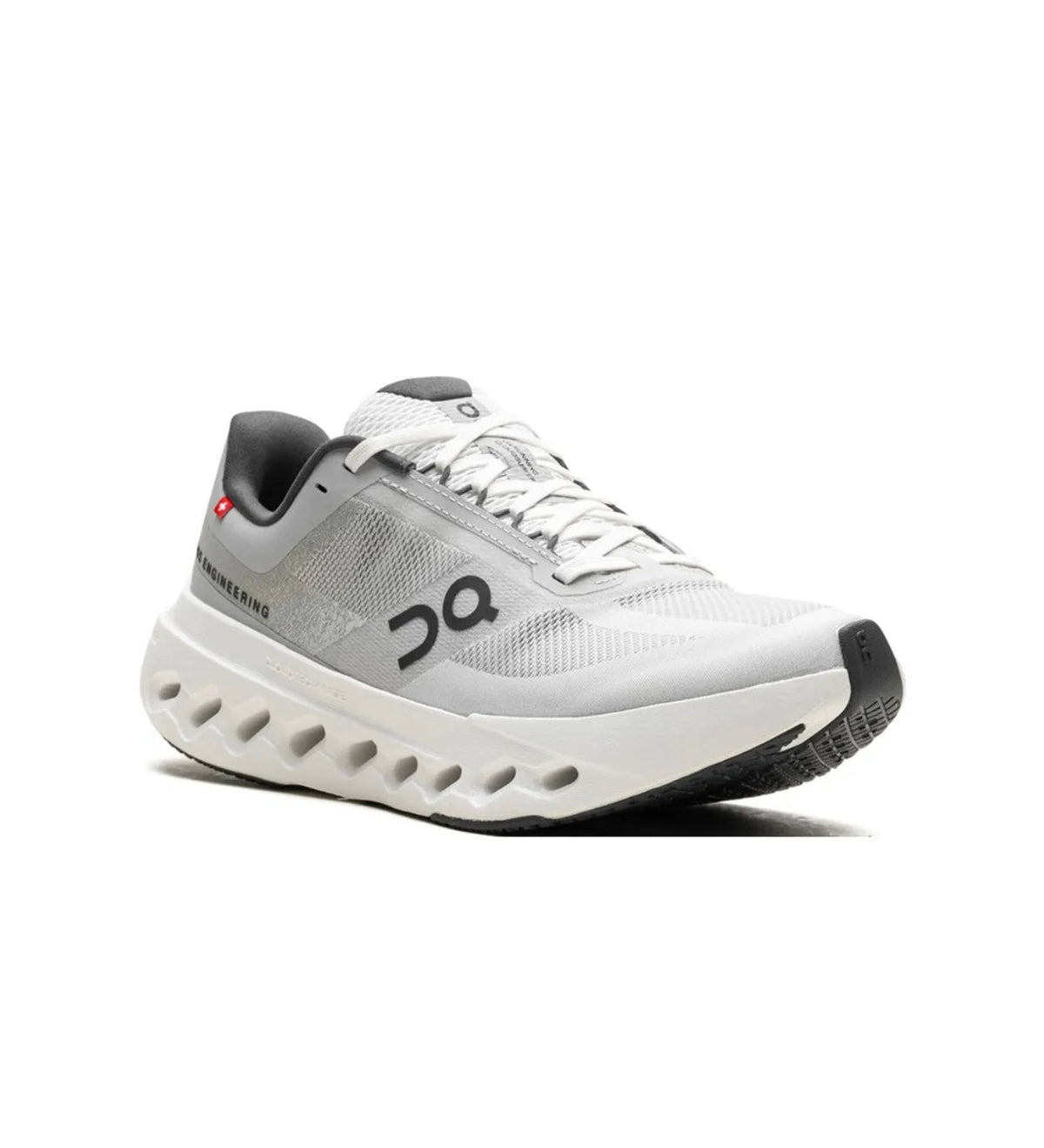 On Cloud White Gray - high-performance athletic footwear in White with advanced cushioning