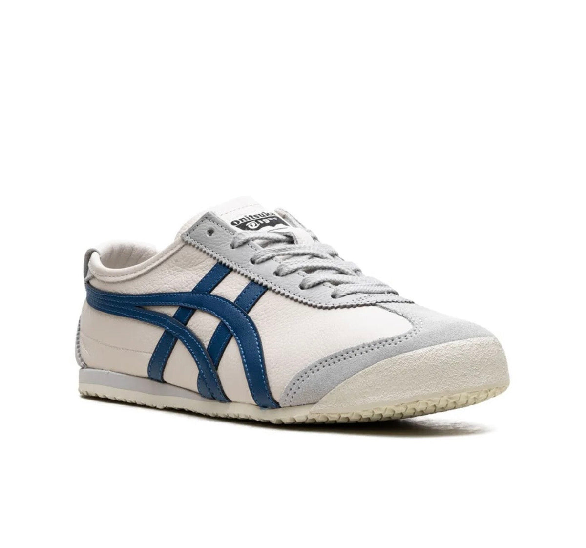Onitsuka Tiger Mexico white navy high-performance athletic footwear Navy