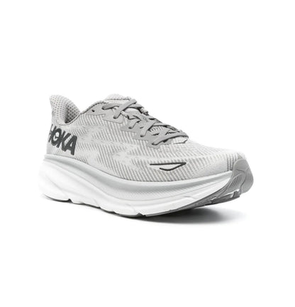 Hoka Clifton 9 ribbed sneakers - high-performance athletic footwear with advanced cushioning