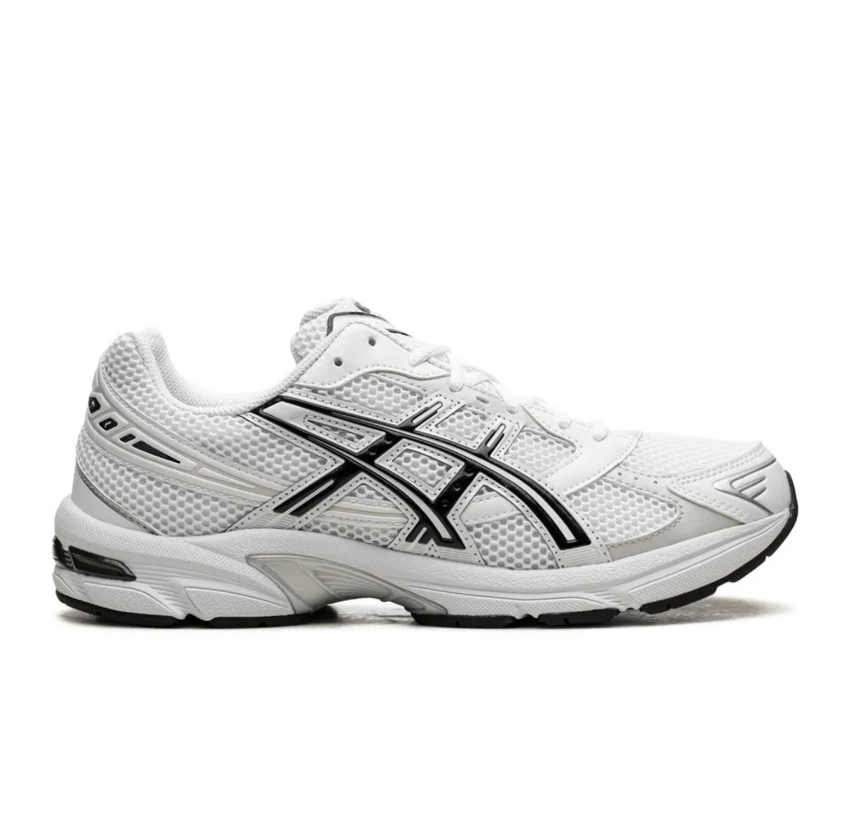 ASICS Gel 1130 white black - high-performance athletic footwear in Black with advanced cushioning